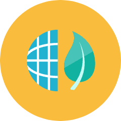 Global Eco Icon from Kameleon Colors Set