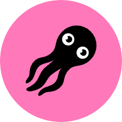 Squid Icon from Kameleon Pop Set
