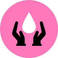 Water Hand Icon from Kameleon Pop Set