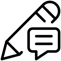 Pencil Edit Comment Icon from Ultimate Light Set