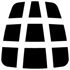 3d Perspective Grid Icon from Flex Solid Set