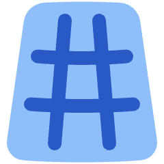 3d Perspective Grid Icon from Plump Flat Set