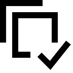 Apply To All Icon from Sharp Line Set