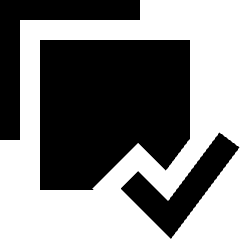 Apply To All Icon from Sharp Solid Set