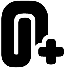 Attach File Add Icon from Plump Solid Set
