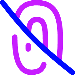 Attach File Off Icon from Flex Neon Set