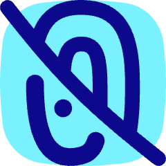 Attach File Off Icon from Flex Pop Set