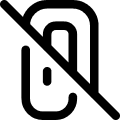 Attach File Off Icon from Core Line Set