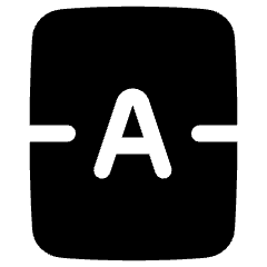 Auto Fit Column Width Icon from Plump Solid Set