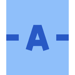 Auto Fit Column Width Icon from Sharp Flat Set