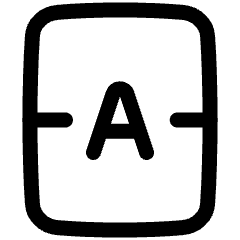 Auto Fit Column Width Icon from Plump Line Set