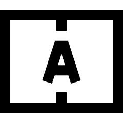 Auto Fit Row Height Icon from Sharp Line Set