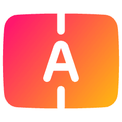 Auto Fit Row Height Icon from Plump Gradient Set