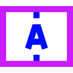 Auto Fit Row Height Icon from Sharp Neon Set