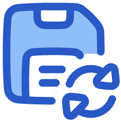 Auto Save Backup Icon from Plump Duo Set
