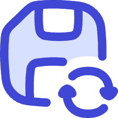 Auto Save Backup Icon from Flex Duo Set