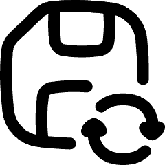 Auto Save Backup Icon from Flex Line Set