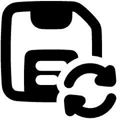 Auto Save Backup Icon from Plump Remix Set