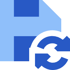 Auto Save Backup Icon from Sharp Flat Set