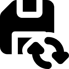 Auto Save Backup Icon from Core Solid Set
