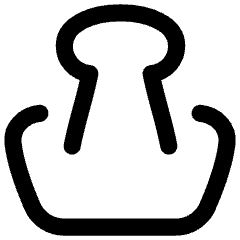Binder Clip Icon from Flex Line Set
