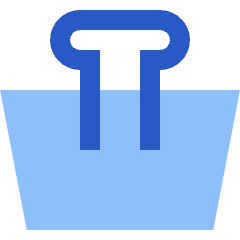 Binder Clip Icon from Sharp Flat Set