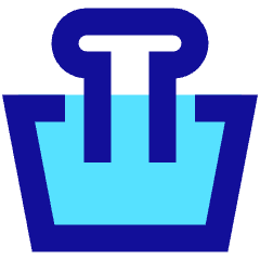 Binder Clip Icon from Sharp Pop Set