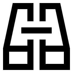 Binoculars Icon from Sharp Line Set