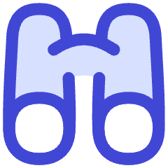 Binoculars Icon from Flex Duo Set