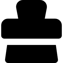 Brush 1 Icon from Micro Solid Set