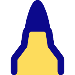 Brush Pen Tip Vertical Icon from Flex Pop Set