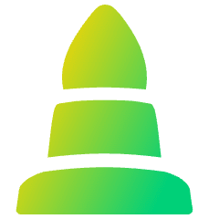 Brush Pen Tip Vertical Icon from Plump Gradient Set