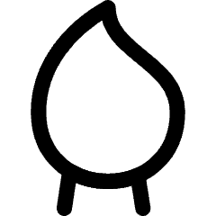 Brush Tip Vertical Icon from Flex Line Set