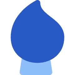 Brush Tip Vertical Icon from Flex Flat Set