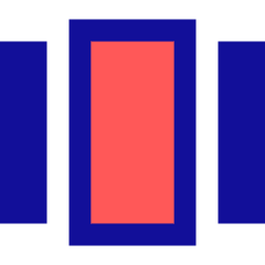 Carousel Horizontal Icon from Sharp Pop Set