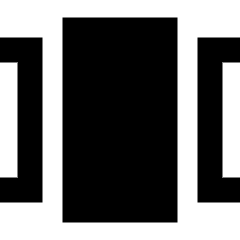 Carousel Horizontal Icon from Sharp Remix Set