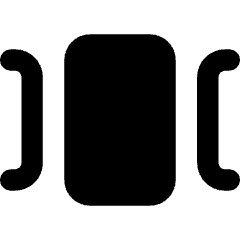 Carousel Horizontal Icon from Core Remix Set