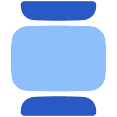 Carousel Vertical Icon from Plump Flat Set