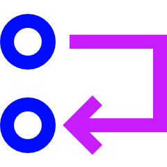 Changelog Replace Sort Move Down Icon from Sharp Neon Set
