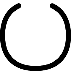 Circle Notch Icon from Flex Line Set