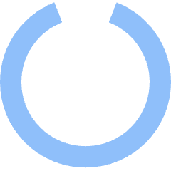 Circle Notch Icon from Sharp Flat Set
