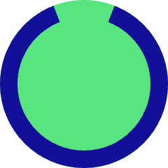 Circle Notch Icon from Sharp Pop Set