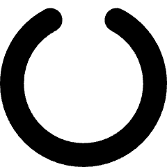 Circle Notch Icon from Core Solid Set