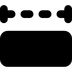 Column Width Icon from Core Solid Set
