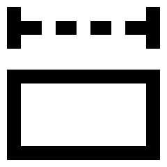 Column Width Icon from Sharp Line Set