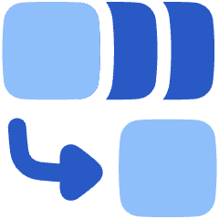 Combine Icon from Plump Flat Set