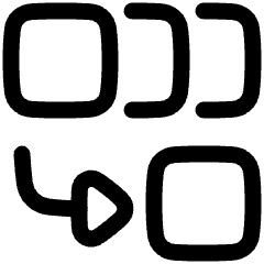 Combine Icon from Plump Line Set