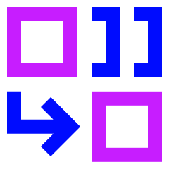 Combine Icon from Sharp Neon Set