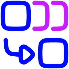 Combine Icon from Plump Neon Set