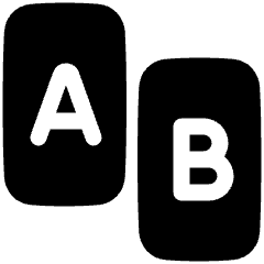 Compare Ab Icon from Plump Solid Set